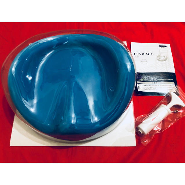 クビレディ エア  CUVILADY Air ブルー 新品 コスメ/美容のダイエット(エクササイズ用品)の商品写真