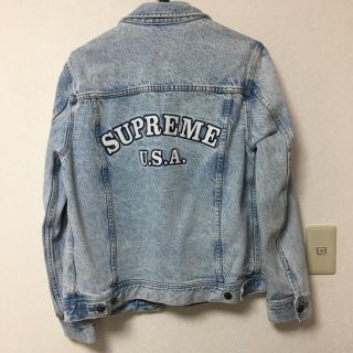 シュプリーム(Supreme)のsupreme denim jacket サイズS(Gジャン/デニムジャケット)