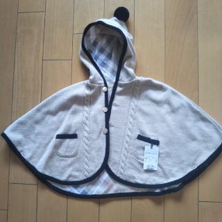 バーバリー(BURBERRY)のBURBERRY　ポンチョ☆新品☆未使用(ジャケット/上着)