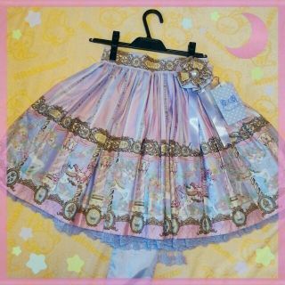 アンジェリックプリティー(Angelic Pretty)の期間限定♡デイドリ♡ラベSK♡(ひざ丈スカート)