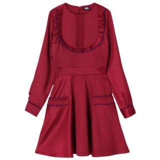 パメオポーズ(PAMEO POSE)の最終値下げ 新品 pameo pose ANNE DRESS(ひざ丈ワンピース)