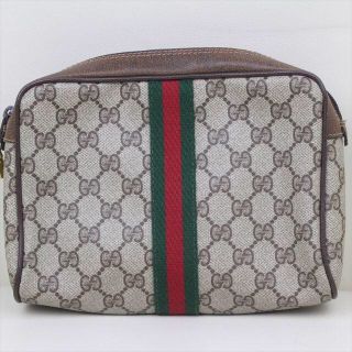 グッチ(Gucci)のGUCCIクラッチバッグ ポーチ オールドグッチ シェリーライン  正規品(クラッチバッグ)