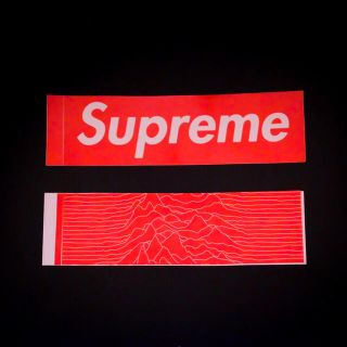 シュプリーム(Supreme)のSUPPEME BOX LOGO ステッカー ジョイディビジョンコラボ (その他)