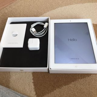 アイパッド(iPad)のiPad2 Wi-Fi モデル 16GBホワイト(タブレット)