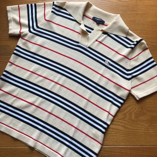 バーバリー(BURBERRY)の【ローズ様専用】BURBERRY 美品❤ ストレッチシャツ(ポロシャツ)