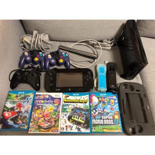 ウィーユー(Wii U)のWiiU 本体＋ソフトセット(家庭用ゲーム機本体)