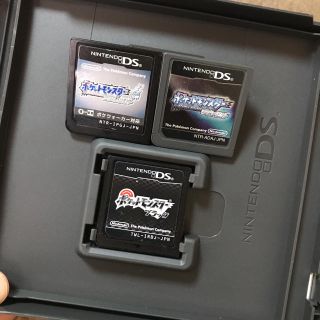 ニンテンドーDS(ニンテンドーDS)のポケットモンスター DS 3つセット(携帯用ゲームソフト)