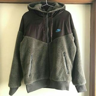 ナイキ(NIKE)の美品 NIKE リバーシブル フードJK ナイキ Supreme ノースフェイス(ナイロンジャケット)