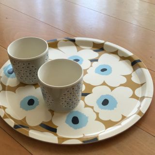 マリメッコ(marimekko)の新品☆marimekko ウニッコトレー(収納/キッチン雑貨)