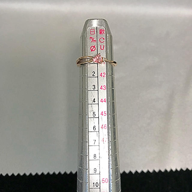 canal４℃(カナルヨンドシー)のカナル4°C 小さいサイズリング K10 レディースのアクセサリー(リング(指輪))の商品写真