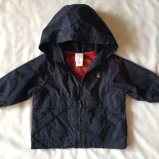 ベビーギャップ(babyGAP)の☆GAP☆6-12mos 80㎝ 紺色 アウター ウインドブレイカー コート(ジャケット/コート)