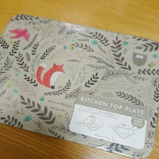 アフタヌーンティー(AfternoonTea)の☆新品 Afternoon tea キッチントッププレート まな板 鍋敷き(収納/キッチン雑貨)