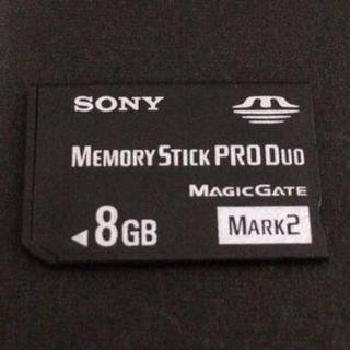 プレイステーションポータブル(PlayStation Portable)のメモリースティック デュオ 8GB(PC周辺機器)