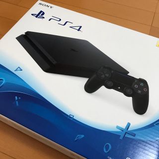 PS4 本体 500GB Jet Black 新品(家庭用ゲーム機本体)