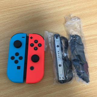 ニンテンドースイッチ(Nintendo Switch)のNintendo Switch Joy-Com ネオンブルーとネオンレッド(その他)