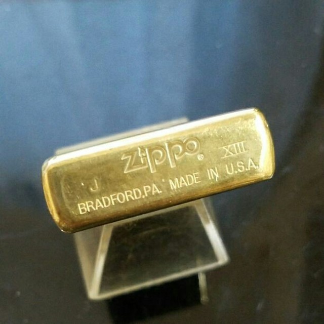 ZIPPO(ジッポー)の厳選中古❤97J'Zippoソリッドブラス❤HardRockCafe❤送料無料❤ メンズのファッション小物(タバコグッズ)の商品写真