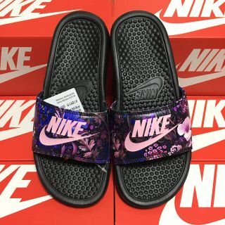 ナイキ(NIKE)の23cm NIKE WMNS BENASSI PRINT 花柄 フローラル (サンダル)