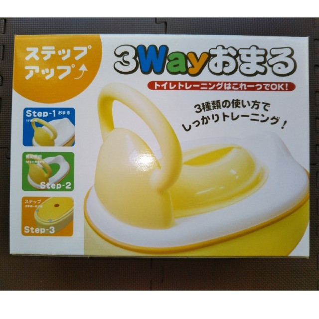 西松屋(ニシマツヤ)の☆再値下げ☆ ３Wayおまる ☆美品☆ キッズ/ベビー/マタニティのおむつ/トイレ用品(ベビーおまる)の商品写真