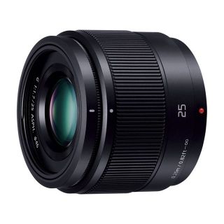 パナソニック(Panasonic)のLUMIX 25mm f1.7 マイクロフォーサーズ　単焦点レンズ　新品　保証有(レンズ(単焦点))