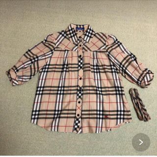 バーバリー(BURBERRY)のバーバリーブラウス(シャツ/ブラウス(長袖/七分))