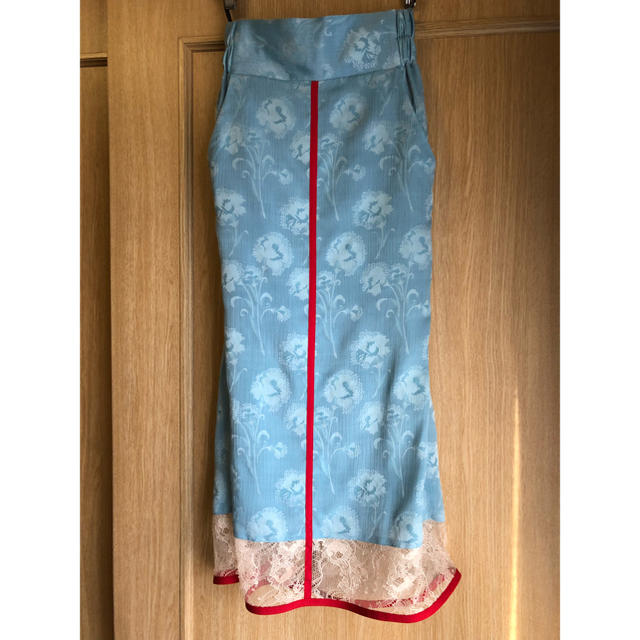 mame - Carnation Willow Skirt - sax blue size1の通販 by 水と馬's ...