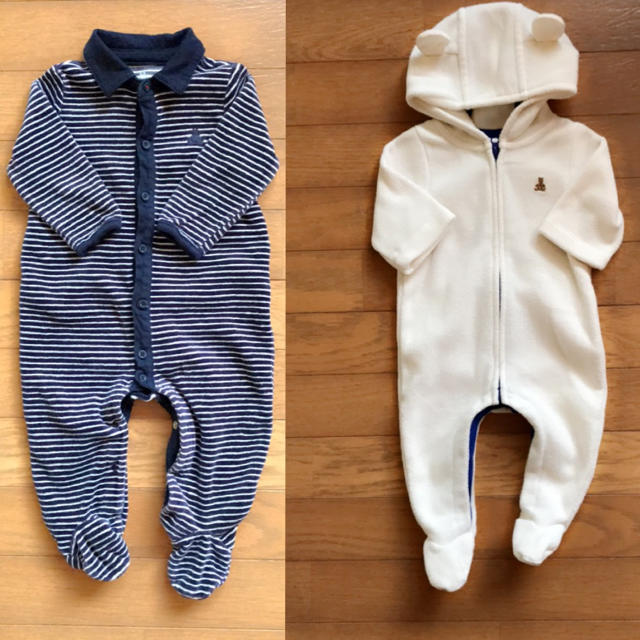 babyGAP(ベビーギャップ)のbabygap/ロンパースセット販売 60 キッズ/ベビー/マタニティのベビー服(~85cm)(ロンパース)の商品写真