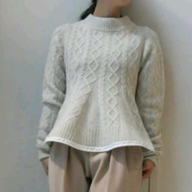 sacai luck - sacai luck ペプラムニットの通販 by 引越しの為 sacai luck - sacai luck ペプラムニットの通販 by 引越しの為
