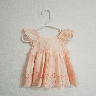 ベビーギャップ(babyGAP)のbabyGAP レース刺繍チュニック(シャツ/カットソー)