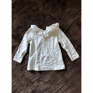 ユニクロ(UNIQLO)のUNIQLO フリルT2枚セット 80サイズ(Ｔシャツ)