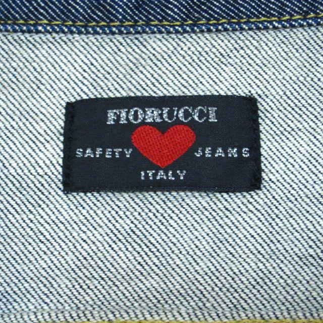 Fiorucci(フィオルッチ)の女M FIORUCCI フィオルッチ デニムジャケット Gジャン レディースのジャケット/アウター(Gジャン/デニムジャケット)の商品写真
