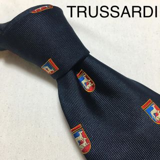 トラサルディ(Trussardi)のTRUSSARDI ネクタイ 濃紺(ネクタイ)