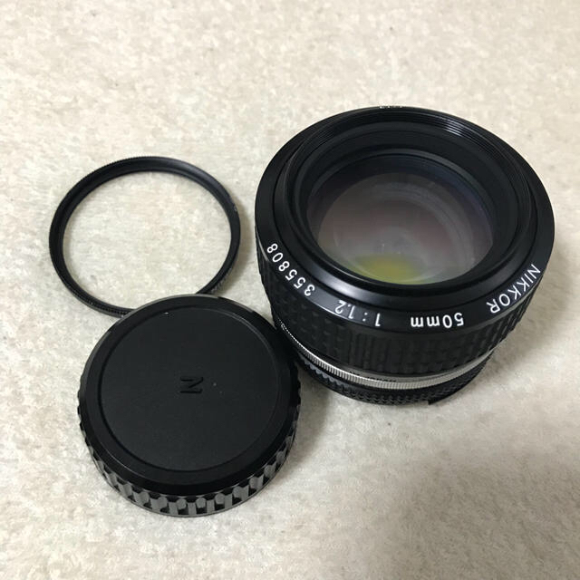 Nikon(ニコン)の【超美品】NIKON 50mm f1.2 Ai-s  スマホ/家電/カメラのカメラ(レンズ(単焦点))の商品写真