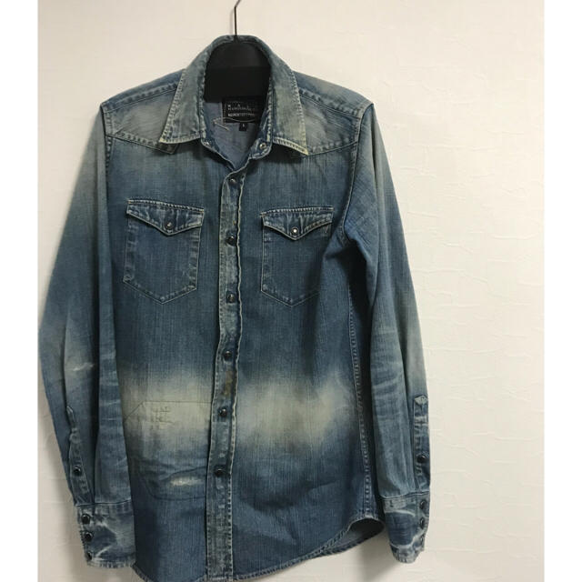 EDIFICE(エディフィス)のKURO WASHED DENIM JACKET  メンズのジャケット/アウター(Gジャン/デニムジャケット)の商品写真