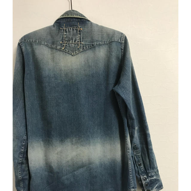 EDIFICE(エディフィス)のKURO WASHED DENIM JACKET  メンズのジャケット/アウター(Gジャン/デニムジャケット)の商品写真