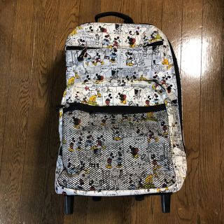 ディズニー(Disney)のmaman様専用 ディズニー ミッキーマウス キャリーバッグ(スーツケース/キャリーバッグ)