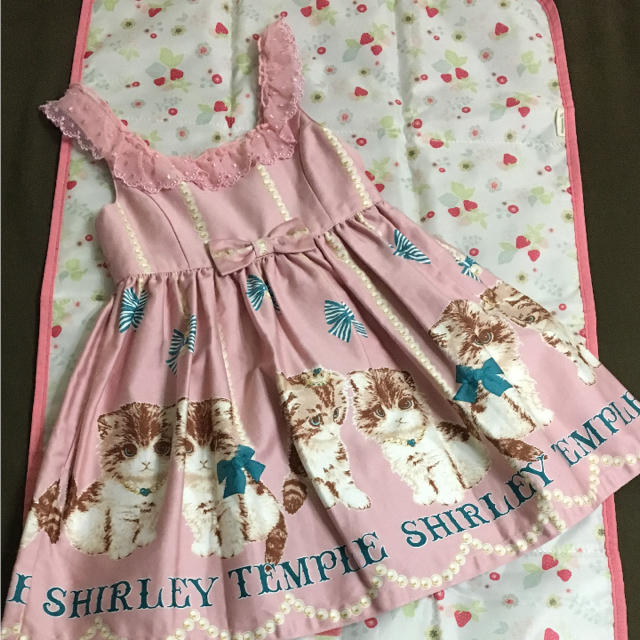 Shirley Temple(シャーリーテンプル)のShirley Temple  ジャンパースカート  100 キッズ/ベビー/マタニティのキッズ服女の子用(90cm~)(ワンピース)の商品写真