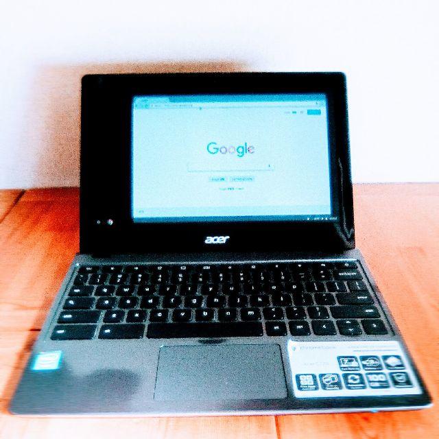 Acer(エイサー)のAcer Chromebook C720(RAM 2GB,US版）【中古品】 スマホ/家電/カメラのPC/タブレット(ノートPC)の商品写真