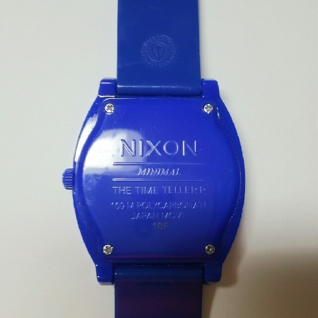 NIXON(ニクソン)のNIXON インディゴブルー メンズの時計(ラバーベルト)の商品写真