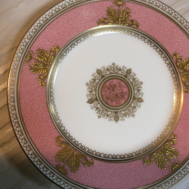 ウェッジウッド WEDGWOOD コーヒー カップソーサー COLUMBIA POWDER PINK コロンビア ボーンチャイナ 金彩 ピンク