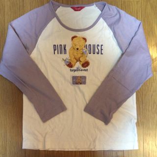 ピンクハウス(PINK HOUSE)のピンクハウス クマちゃんプリント長袖Tシャツ(Tシャツ(長袖/七分))