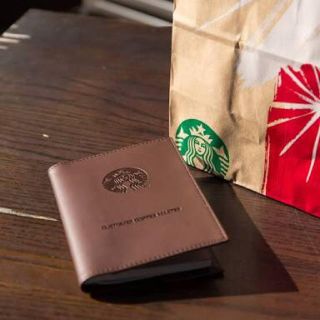 スターバックスコーヒー(Starbucks Coffee)の非売品コーヒーパスポートカバー(その他)