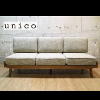 ウニコ(unico)のなつみ様専用！Unico アルベロ3シーターソファー(三人掛けソファ)