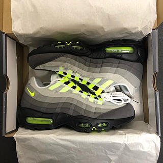 ナイキ(NIKE)の【27cm】 NIKE AIR MAX 95 OG VOLT イエローグラデ(スニーカー)