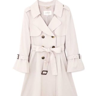 ジルバイジルスチュアート(JILL by JILLSTUART)のジルバイドレストレンチ  ホワイト(トレンチコート)