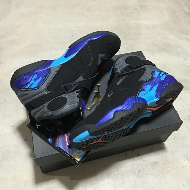 当店の記念日 US9.5 - NIKE NIKE アクア AQUA RETRO 8 JORDAN AIR スニーカー