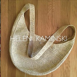 ヘレンカミンスキー(HELEN KAMINSKI)の【kyys様 専用】Helen Kaminski ＊ ラフィアバッグ(ショルダーバッグ)