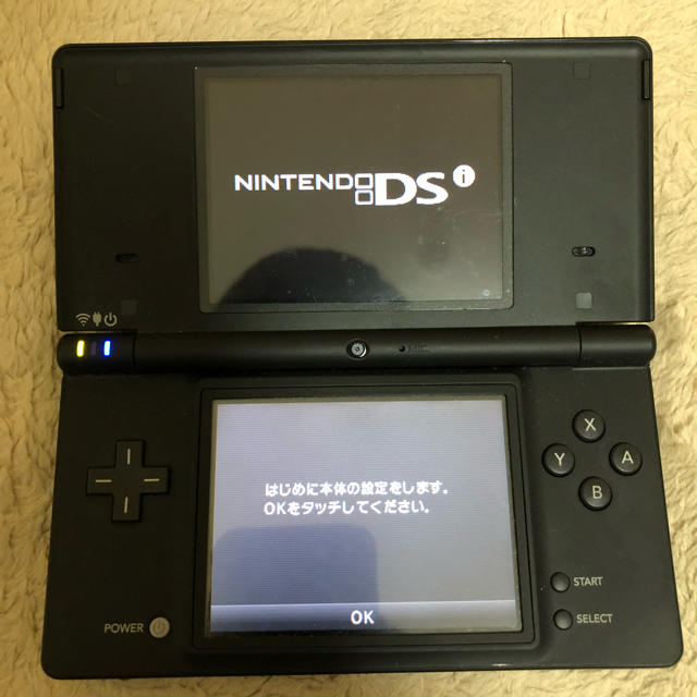 ニンテンドーDS(ニンテンドーDS)の任天堂DS ブラック やや難有り エンタメ/ホビーのゲームソフト/ゲーム機本体(携帯用ゲーム機本体)の商品写真