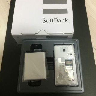 ソフトバンク(Softbank)のSoftbank ソフトバンク 740SC ホワイト 新品未使用 〇判定(携帯電話本体)