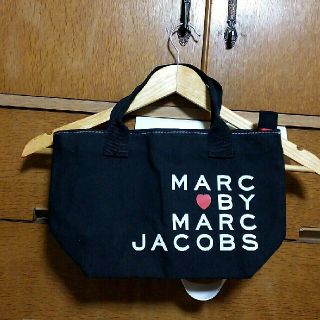 マークバイマークジェイコブス(MARC BY MARC JACOBS)の美品未使用 マークバイマークジェイコブス トートバッグ 黒 雑誌付録(トートバッグ)