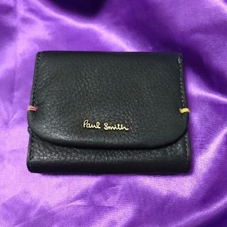 ポールスミス(Paul Smith)のポール・スミス  Paul Smith 3折 財布 黒 新品 未使用 箱あり(財布)